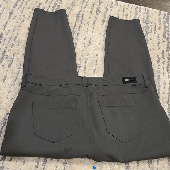 Liverpool high rise dark green jeggings - Picture 3 of 6